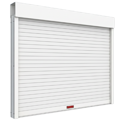 Rideau acier anthracite installé sur la Grand'Rue à Strasbourg - DRM